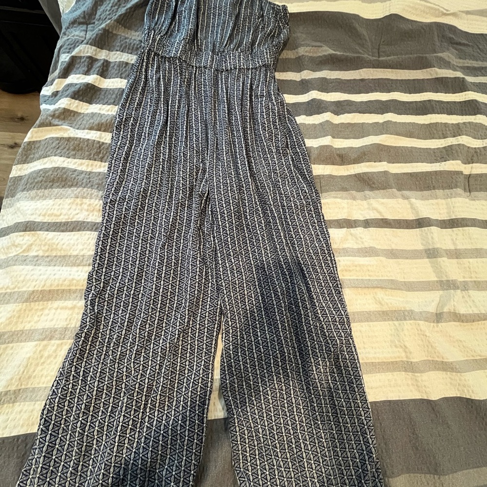 Geometric Patterned Spaghetti Strap Dress - Picture 2 of 2